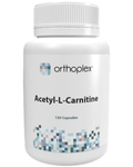 Acetyl-L-Carnitine 120 Capsules by Orthoplex White