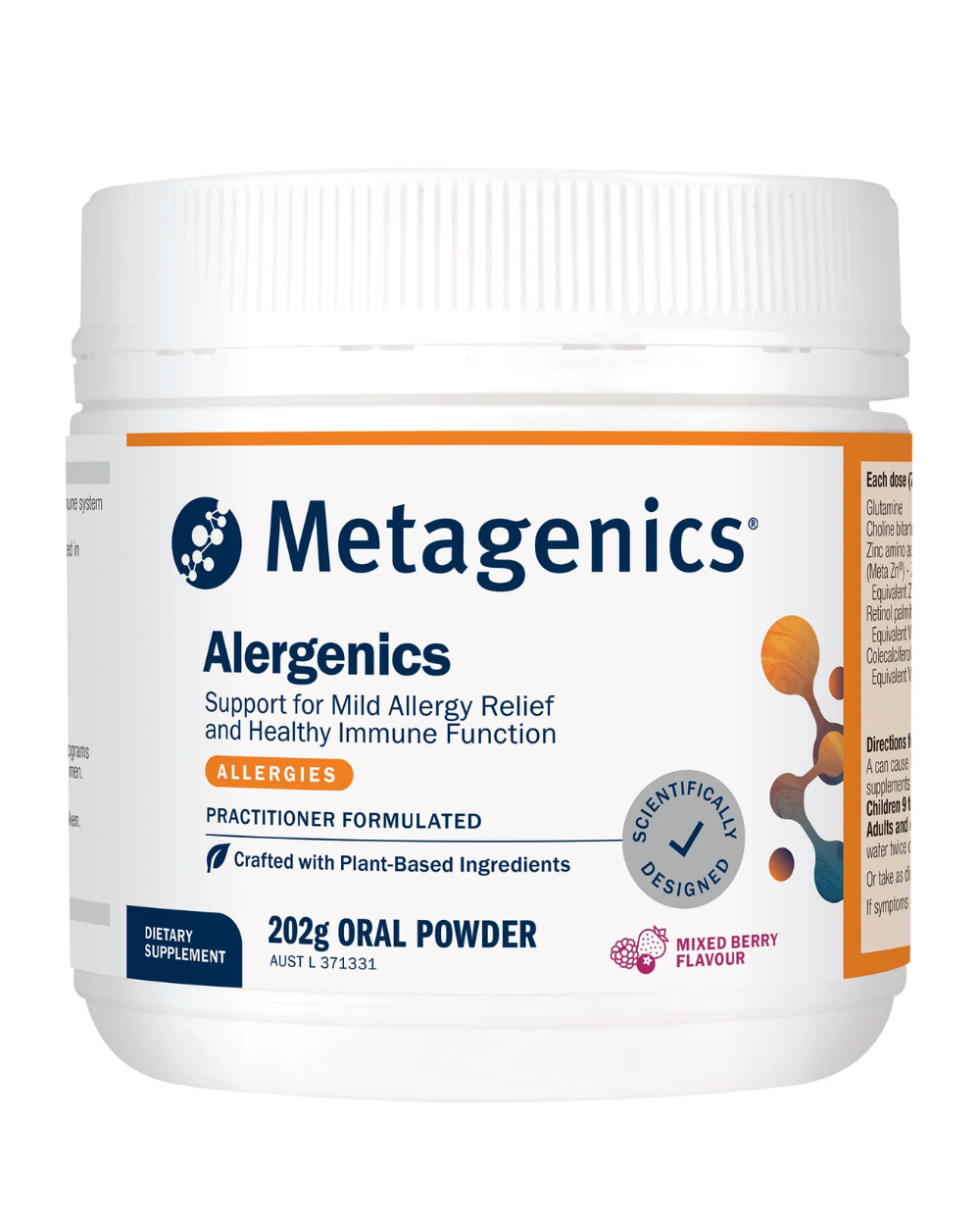 Alergenics 202g by Metagenics
