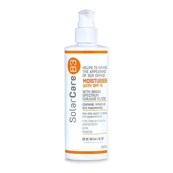 SolarCareB3 SPF15 250ml Moisturiser - Bernier Pharmaceuticals