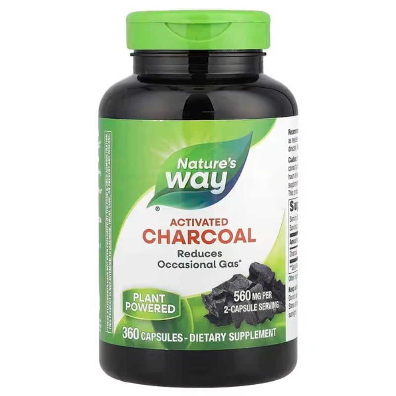 Activated Charcoal 100 Capsules - Nature's Way