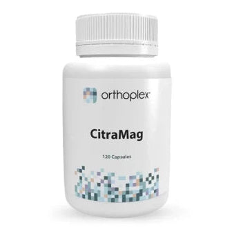 CitraMag 120 Capsules by Orthoplex White