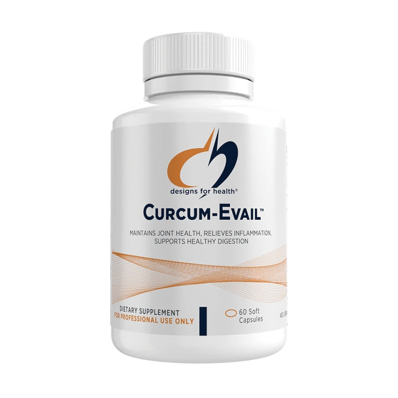Curcum-Evail 60 Capsules -  Designs for Health - AU
