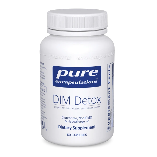 DIM Detox 60 Capsules by Pure Encapsulations