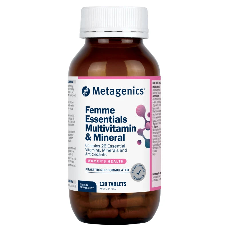 Femme Essentials 120 Tablets by Metagenics