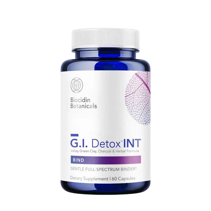 GI Detox INT 60 Capsules by Biocidin Botanicals