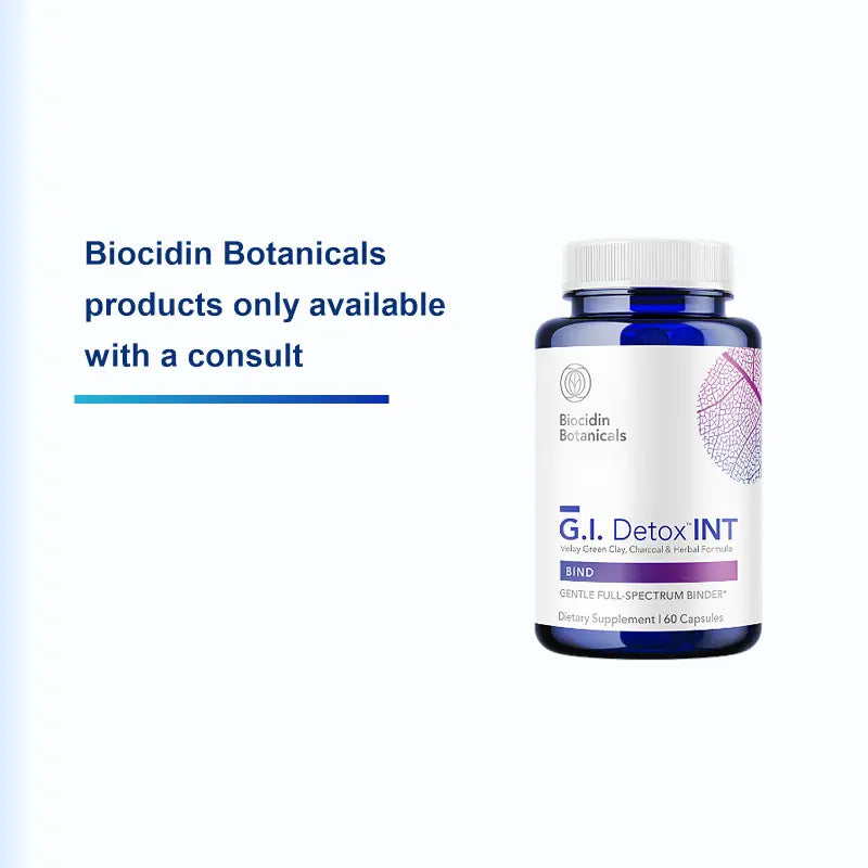 GI Detox INT 60 Capsules by Biocidin Botanicals