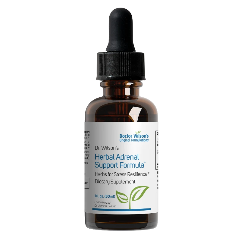 Herbal Adrenal Support Formula 30ml Dr Wilson's