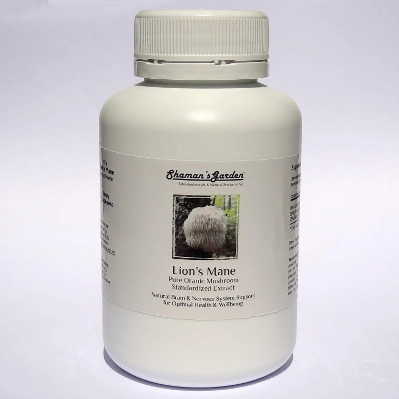 Lion's Mane Mushroom Extract 500mg 100 Capsules
