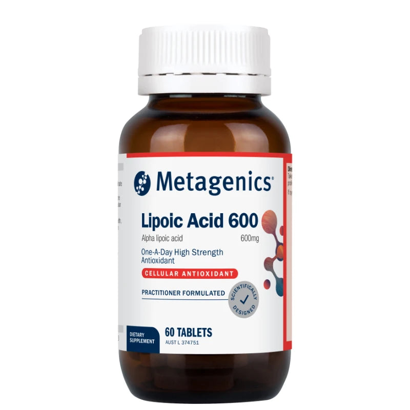 Lipoic Acid 600 60 Tablets by Metagenics