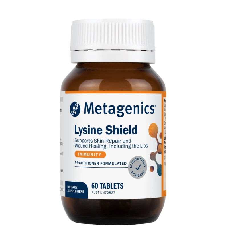 Lysine Shield 60 Tablets by Metagenics (formerly known as Viraclear)