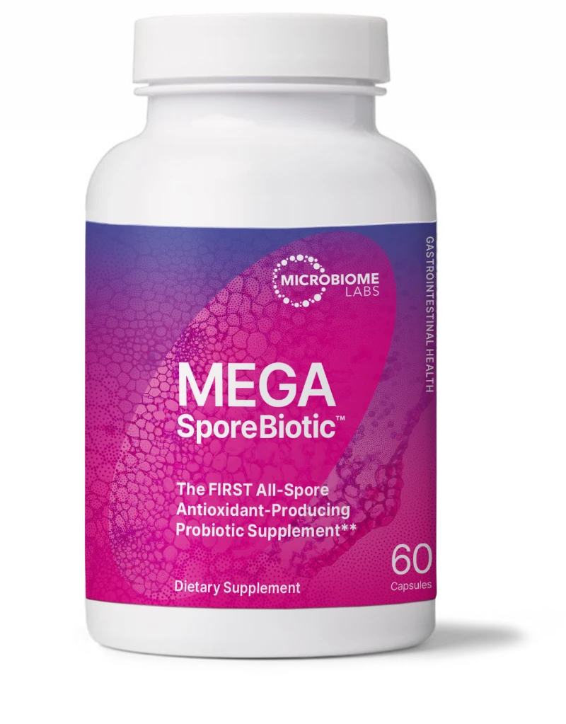 MegaSporeBiotic 60 Capsules by Microbiome Labs