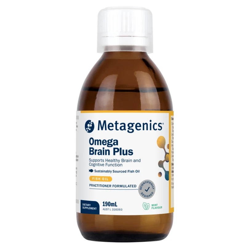 Omega Brain Plus 190ml by Metagenics