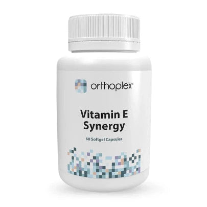 Vitamin E Synergy 60 Capsules by Orthoplex White