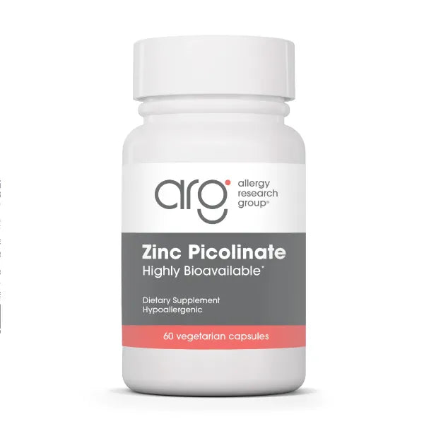Zinc Picolinate 25mg 60 Capsules by ARG