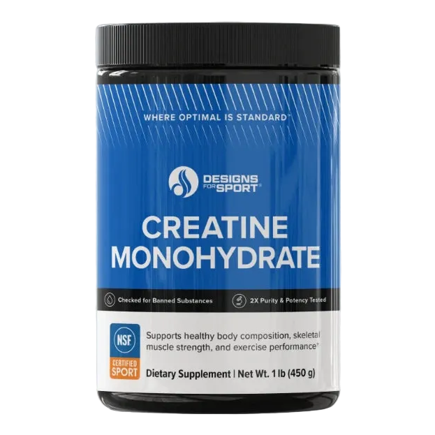 Creatine Monohydrate Powder 450g by Designs for Sport