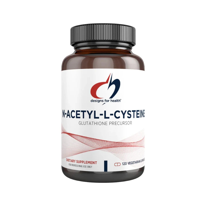 N Acetyl L Cysteine 120 Capsule - Designs for Health USA