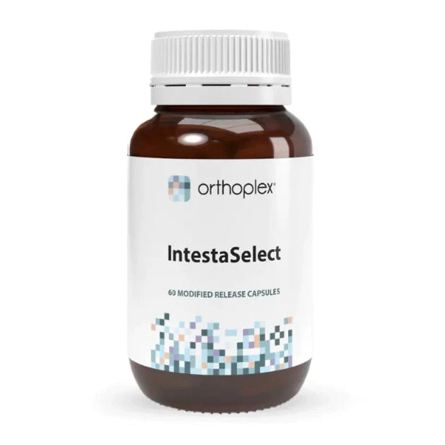IntestaSelect 60 Capsules by Orthoplex White