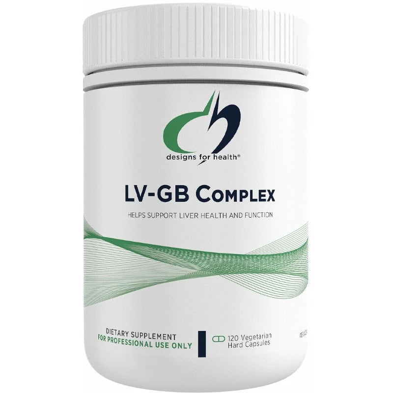 LV-GB Complex 120 Capsules - Designs for Health AU